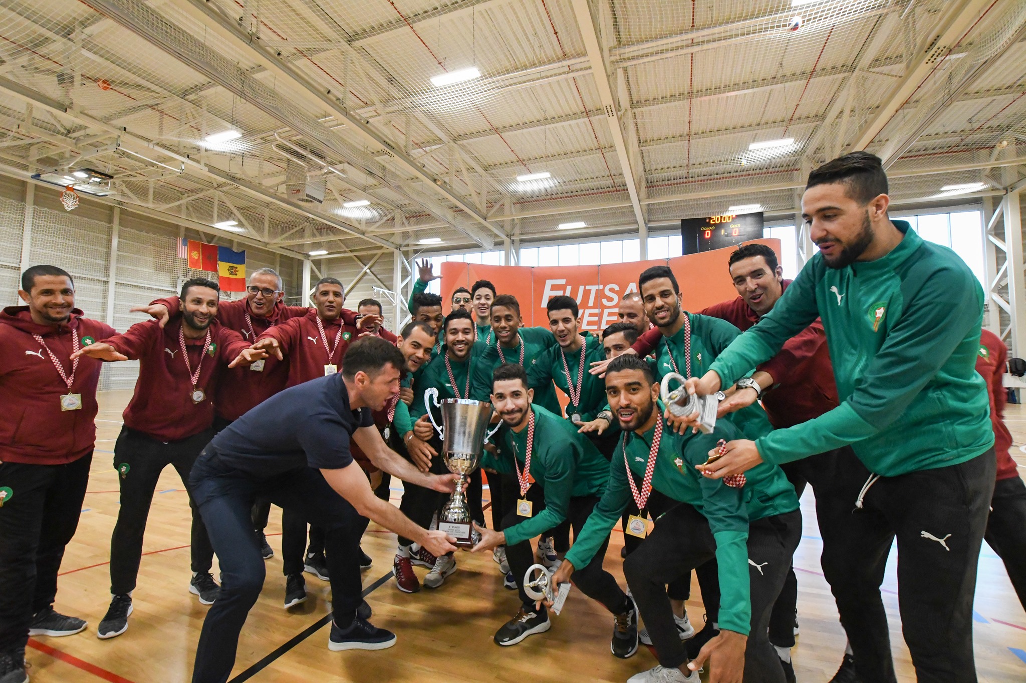 Morocco Futsal Week celebration